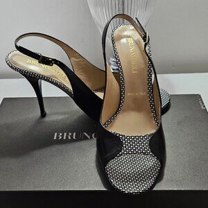 Bruno Magli Peep toe Slingbacks